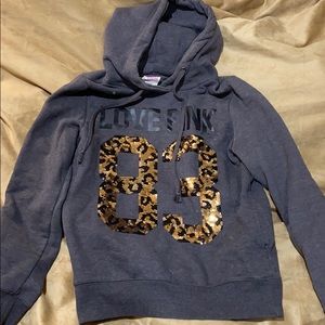 Grey Victoria’s Secret PINK hoodie